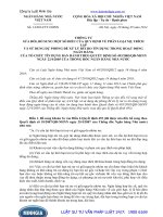 Thông tư số:14 2014 TT-NHNN sửa đổi, bổ sung một số điều của Quyết định số 493 2005 QĐ-NHNN năm 2014.