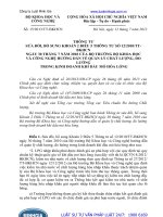 Thông tư 15 2013 TT-BKHCN sửa đổi, bổ sung khoản 2 điều 5 thông tư số 12 2010 TT-BKHCN hướng dẫn về quản lý chất lượng, đo lường