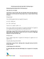 Giai bai tap mon hoa hoc lop 8 bai 23 bao luyen tap 4