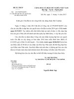 Công văn đôn đốc lập báo cáo quyết toán vốn đầu tư năm 2014 CV so 1917 ngay 5.6