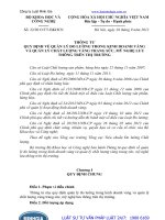 Thông tư 22 2013 TT-BKHCN quy định về quản lý đo lường trong kinh doanh vàng và quản lý chất lượng vàng trang sức, mỹ nghệ lưu thông trên thị trường