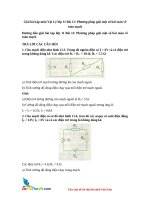 Giai bai tap mon vat ly lop 11 bai 11 phuong phap giai mot so bai toan ve toan mach