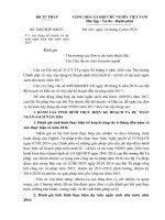 Công văn về việc xây dựng kế hoạch và dự toán ngân sách nhà nước năm 2017