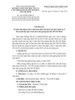 Ke hoach to chuc Hoi nghi so ket tam guong HCM 25122013