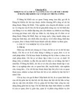 Chuyên đề nhiệm vụ của chi ủy và công tác của bí thư chi bộ ở đảng bộ khối các cơ quan trung ương
