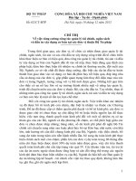 Chỉ thị số 02 CT-BTP về việc tăng cường công tác quản lý tài chính, ngân sách và đầu tư xây dựng cơ bản tại các đơn vị thuộc Bộ Tư pháp