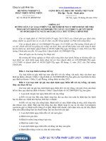 Thông tư số: 21 2014 TT-BNNPTNT Hướng dẫn các loại thiên tai, dịch bệnh được hỗ trợ theo Quyết định số 142 2009 QĐ-TTg và 49 2012 QĐ-TTg năm 2014.