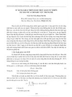 DSpace at VNU: Sử dụng khai triển hàm trực giao tự nhiên dự báo mưa cho khu vực trung bộ