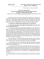 6. BCCD ve ket qua trien khai thi hanh Luat Ho tich 6 thang dau nam