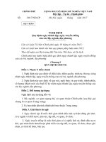 Tài liệu họp thẩm định đề nghị xây dựng Nghị định quy định ngày thành lập, ngày truyền thống của các bộ, ngành, địa phương Du thao Nghi dinh