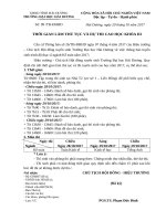 Thời gian làm thủ tục và dự thi cao học Khóa 3 | uhd.edu.vn