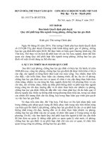 Tài liệu họp tư vấn thẩm định dự thảo quy chế phối hợp liên ngành trong phòng, chống bạo lực gia đình