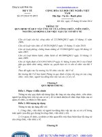 Thông tư 07 2014 TT-BYT quy định về quy tắc ứng xử của công chức, viên chức, người lao động làm việc tại các cơ sở y tế