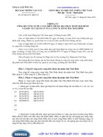 Thông tư số: 07 2014 TT-BGTVT công bố vùng nước cảng biển và khu vực quản lý của cảng vụ hàng hải tỉnh Thái Bình năm 2014.