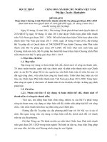 Bộ Tư pháp ban hành Chương trình Phát triển thanh niên giai đoạn 2011 - 2020 và Kế hoạch thực hiện Chương trình