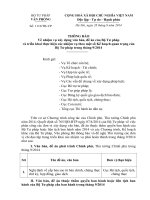 Thông báo về nhiệm vụ xây dựng văn bản, đề án của Bộ Tư pháp và triển khai thực hiện các nhiệm vụ theo một số Kế hoạch quan trọng của Bộ Tư pháp trong tháng 9 2014 Thong bao tháng 9