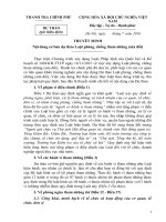 Tài liệu họp Tư vấn thẩm định dự thảo Luật Phòng chống tham nhũng vào 14h00 ngày 12 08 2016 (Thứ sáu)