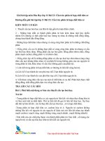 Giai bai tap mon hoa hoc lop 11 bai 22 cau truc phan tu hop chat huu co