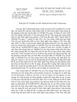 Hướng dẫn xây dựng đề xuất quy hoạch phát triển tổ chức hành nghề công chứng của các tỉnh, thành phố trực thuộc Trung ương