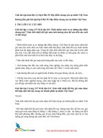 Giai bai tap mon dia ly lop 8 bai 39 dac diem chung cua tu nhien viet nam 1