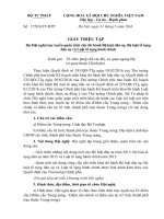 Giấy triệu tập pháp chế và báo cáo viên pháp luật các Bộ ngành