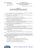 Thông tư số: 60 2014 TT-BTC hướng dẫn chế độ thu, nộp, quản lý và sử dụng hội phí tham gia Tổ chức Hàng không dân dụng quốc tế năm 2014.