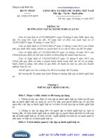 Thông tư 19 2013 TT-BTP hướng dẫn tập sự hành nghề luật sư