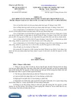 Thông tư số: 46 2014 TT-BTNMT quy định về xây dựng, ban hành văn bản pháp luật thuộc phạm vi quản lý của Bộ Tài nguyên và Môi trường năm 2014.