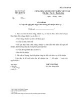 Góp ý Quy chế bổ nhiệm, bổ nhiệm lại, luân chuyển, từ chức, miễn nhiệm, điều động, biệt phái, luân chuyển Mẫu số 01BNCB