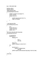 lời giải 49 bài môn kĩ thuật lập trình nhúng  Đại học Công Nghiệp Hà Nội