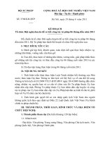 Kế hoạch tổ chức Hội nghị chuyên đề sơ kết công tác tư pháp 06 tháng đầu năm 2011 Ke hoach to chuc