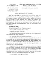 Công văn cử công chức, viên chức tham gia các lớp bồi dưỡng do Học viện Tư pháp tổ chức
