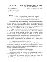 Công văn hướng dẫn thực hiện chế độ báo cáo thống kê về công tác tư pháp 6 tháng đầu năm 2016