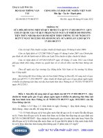 Thông tư 08 2013 TT-BGTVT sửa đổi bổ sung quy định của QCVN 17:2011 BGTVT quy chuẩn về ngăn ngừa ô nhiễm do phương tiện thủy nội địa