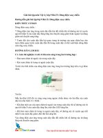 Giai bai tap mon vat ly lop 9 bai 33 dong dien xoay chieu