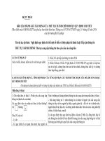 Tài liệu họp thẩm định dự thảo Nghị định quy định  Luật tiếp cận thông tin