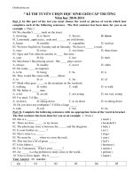 de thi hsg cap truong mon tieng anh lop 6 20526