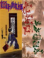 Tuần 10. Tục ngữ về đạo đức, lối sống