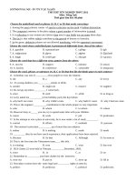 de thi thu tot nghiep thpt 2012 mon tieng anh co dap an 31449