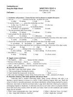 de kiem tra 45 phut tieng anh 11 bai so 4 39133