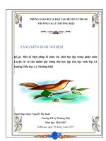 SKKN một số biện pháp tổ chức trò chơi học tập trong phân môn luyện từ và câu nhằm gây hứng thú học tập cho học sinh lớp 2a trường tiểu học lý thường kiệt 