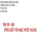 Bài 32. Tổng kết phần Văn học nước ngoài