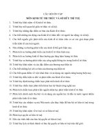 CÂU hỏi ôn tập môn KINH tế TRI THỨC và sở hữu TRÍ TUỆ 