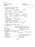 de kiem tra 15 phut tieng anh lop 8 unit 12 39977