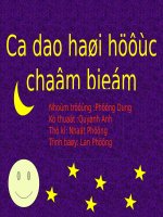 Tuần 9. Ca dao hài hước, châm biếm