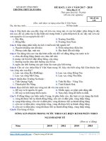 De thi thu mon Dia Ly truong THPT Xuan Hoa   Vinh Phuc lan 1   2018 co dap an