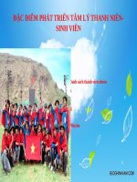Đặc điểm tâm sinh lý lứa tuổi thanh niên sinh viên