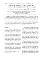 DSpace at VNU: NHU CẦU TUYỂN DỤNG NHÂN LỰC TIẾNG HÀN - TÌM HIỂU TỪ GÓC ĐỘ CỦA SINH VIÊN TỐT NGHIỆP