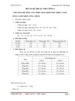 hướng dẫn đồ án kỹ thuật thi công 1   mẫu đồ án ván khuôn gỗ và thép