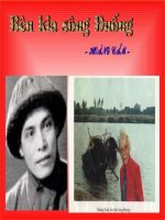 Tuần 4. Đọc thêm: Bên kia sông Đuống. Dọn về làng